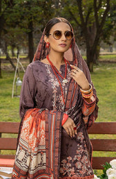 Anum Lawn Pakistani Suit Anum Lawn by Al Zohaib Textiles/Daily Wear