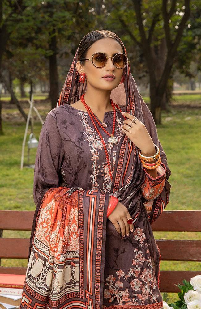 Anum Lawn Pakistani Suit Anum Lawn by Al Zohaib Textiles/Daily Wear