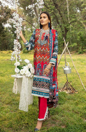 Anum Lawn Pakistani Suit Anum Lawn by Al Zohaib Textiles/Daily Wear