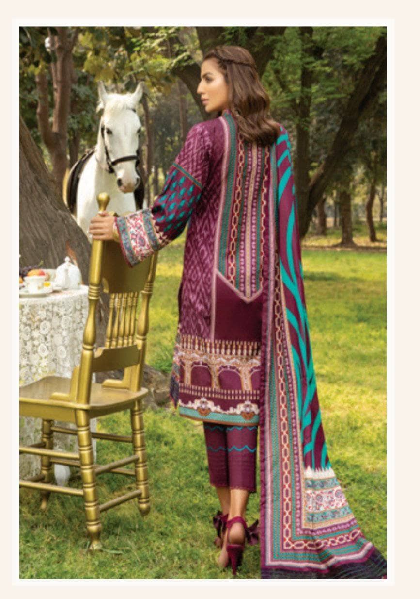 Anum Lawn Pakistani Suit Anum Lawn by Al Zohaib Textiles/Daily Wear