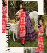 Anum Lawn Pakistani Suit Anum Lawn by Al Zohaib Textiles/Daily Wear
