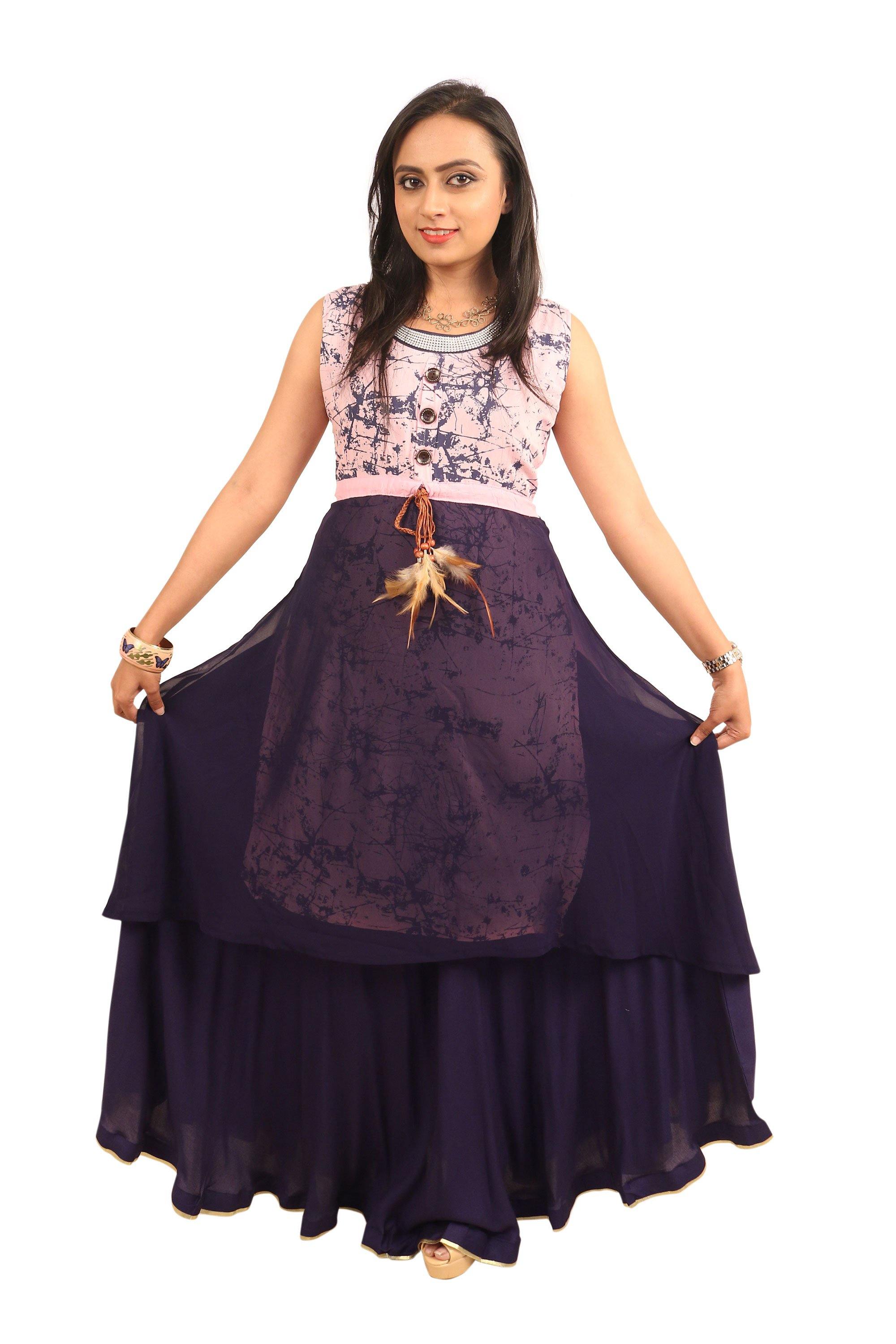 Ready to Wear|Assymetrical 2 in 1 Dress|Size XL - AWWALBOUTIQUE