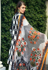 Auj Fleur De Luxe Lawn/D 09 - AWWALBOUTIQUE
