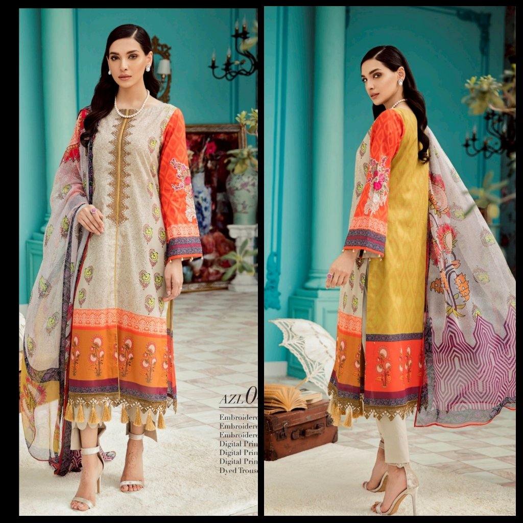 Azalea Lawn Collection/Azl04 - AWWALBOUTIQUE