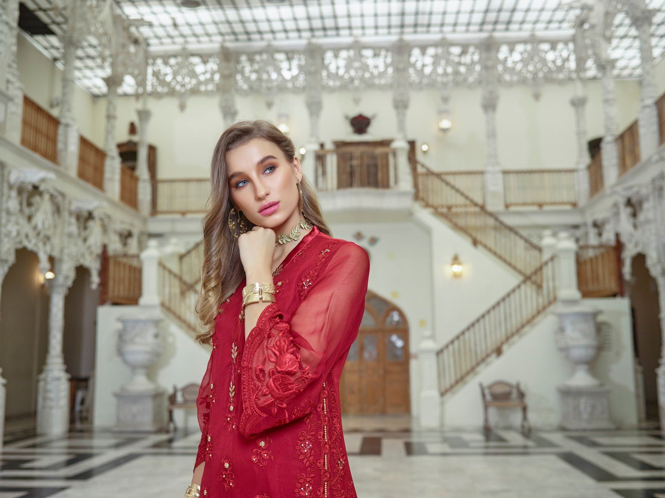 img_azure_formal_kurti_collection_awwal_boutique