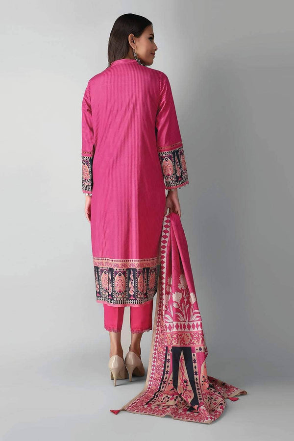 Khaadi Lawn/Kameez Dupatta Bottom/A21356
