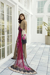 Baroque Fuchsia Lawn Collection Vol-2 2019 – Azalea