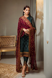 Baroque Isabella Embroidered Chiffon Collection/Parure