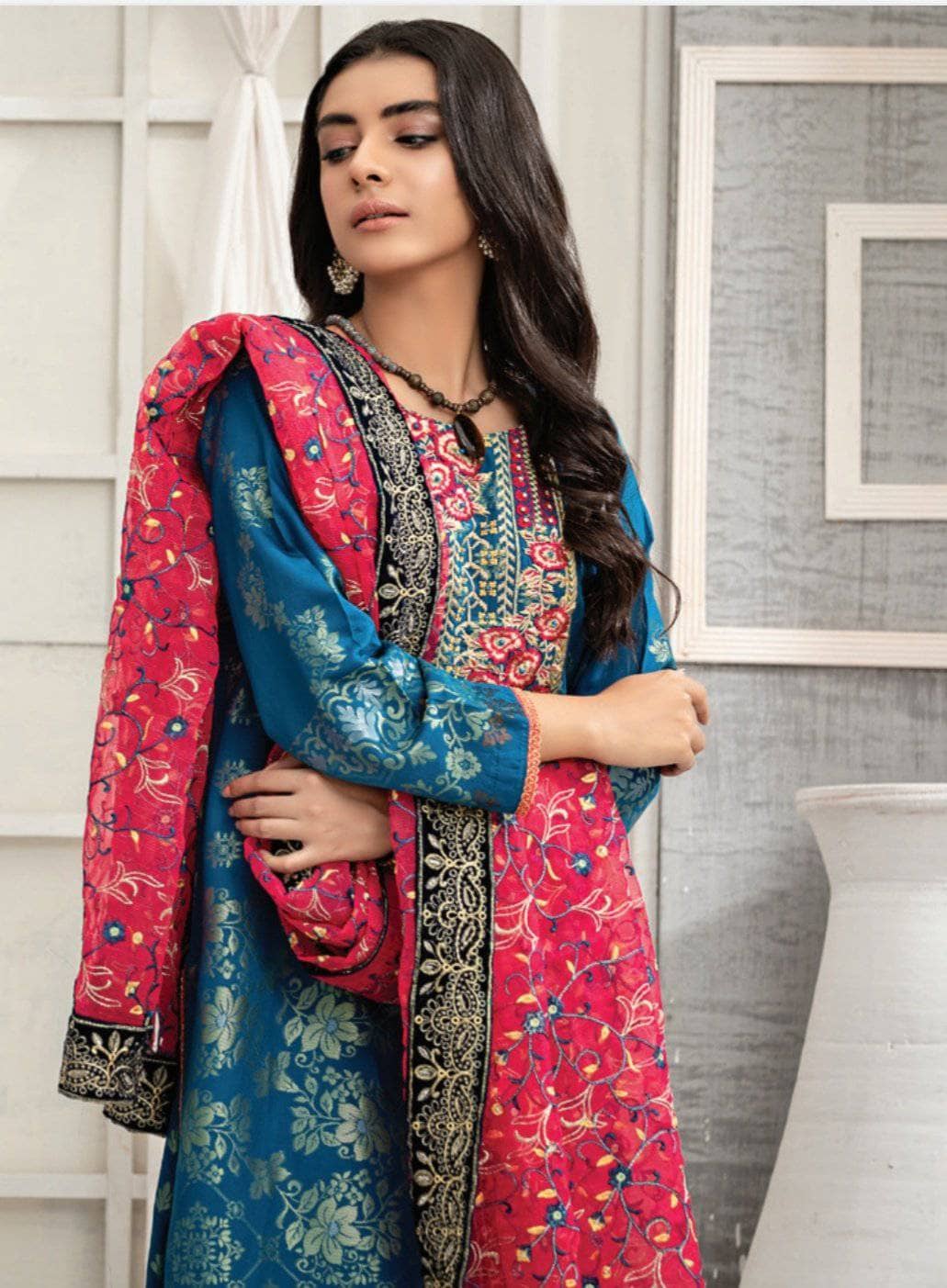 Baroque Winter Pakistani Suits MTF Tarannum Viscose Jacquard/02