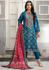 Baroque Winter Pakistani Suits MTF Tarannum Viscose Jacquard/02