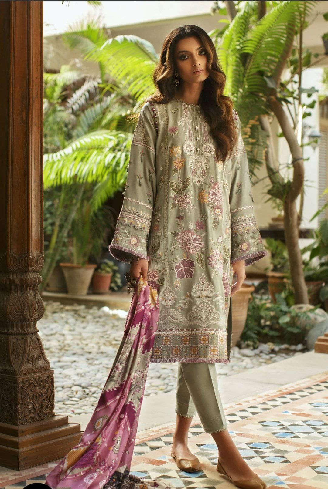 Baroque Winter Pakistani Suits Restocked/Baroque Khaddar 21/05/Givry