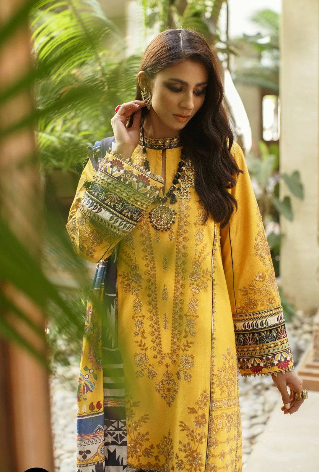 Baroque Winter Pakistani Suits Restocked/Baroque Khaddar 21/Sundance/06