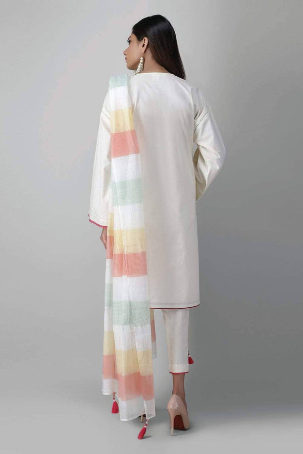 Restocked/Khaadi Lawn/Kameez Dupatta Bottom/BD21211