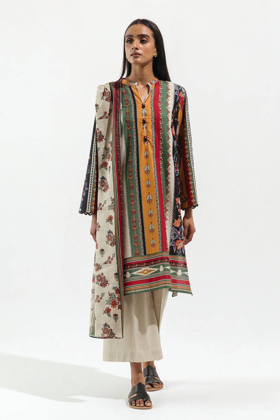 Beechtree Lawn 23/Classical Craft/Shirt Dupatta