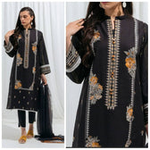 Beechtree Monochrome Lawn/Afterglow Jewel-Embroidered -3P