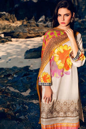 charizma Lawn Pakistani Suits Charizma Combination Chapter 1/Canary Sublime CC-47