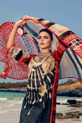 charizma Lawn Pakistani Suits Restocked/Charizma Combination Chapter 1/Crimson Pebble CC-42