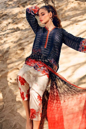 charizma Lawn Pakistani Suits Restocked/Charizma Combination Chapter 1/Garnet Glimpse CC-39