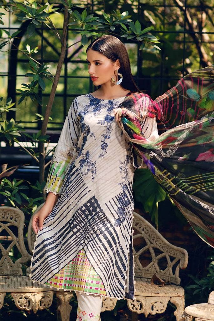charizma Lawn Pakistani Suits Restocked/Charizma Combination Chapter 1/Sweet Melody CC-46
