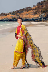 charizma Lawn Pakistani Suits Restocked/Charizma Combination Chapter 1/Tuscan Mellow CC-41