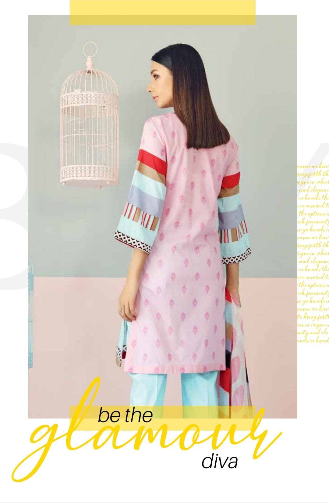 charizma Lawn Pakistani Suits Restocked/Charizma Yellow Series