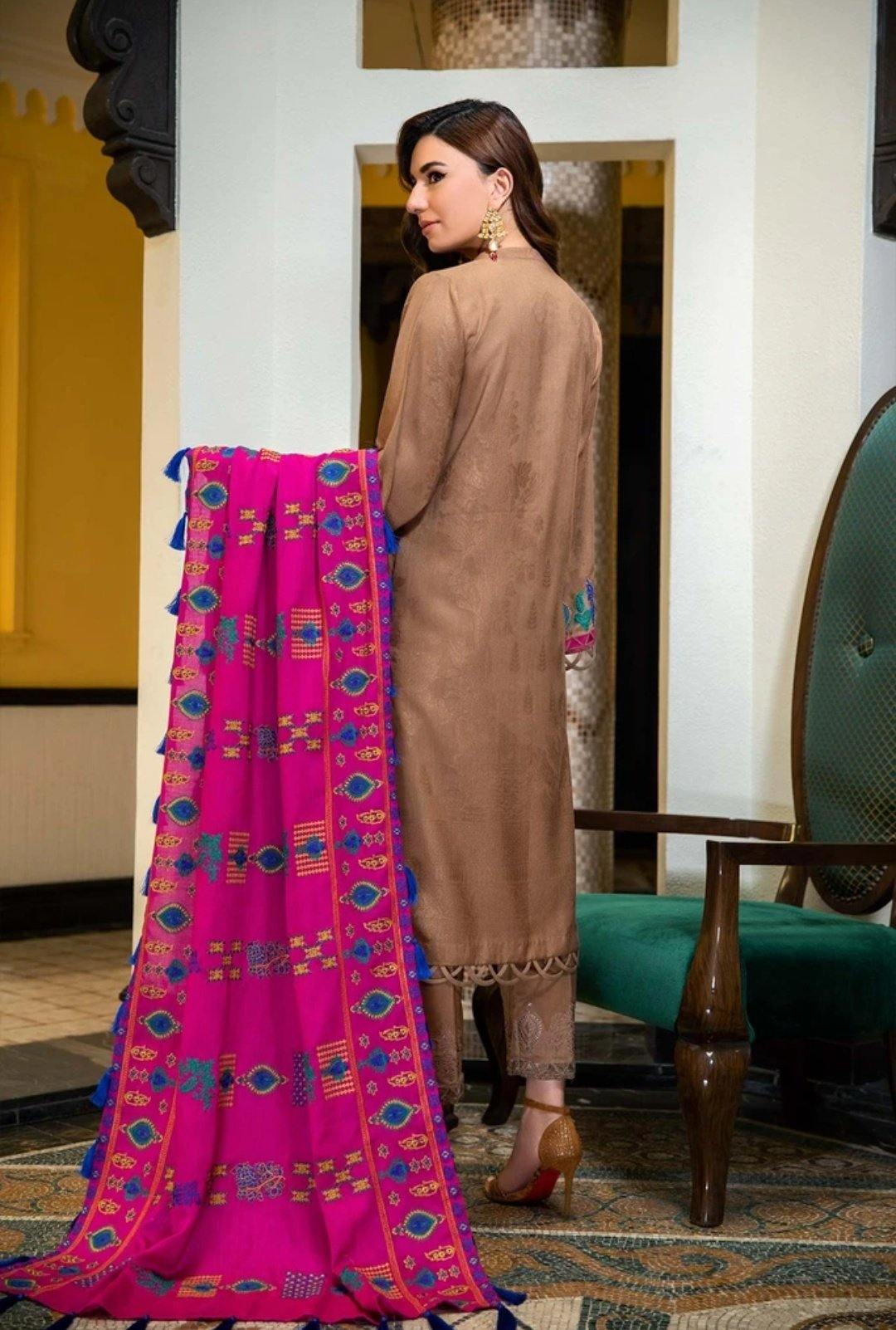 Charizma Signature - An Evening Affair/Leather Jacquard/Sheer Batiste CLJW 02 - AWWALBOUTIQUE