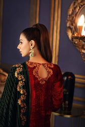 Charizma Signora Velvet Collection/Pioneer Red VVT-02 - AWWALBOUTIQUE