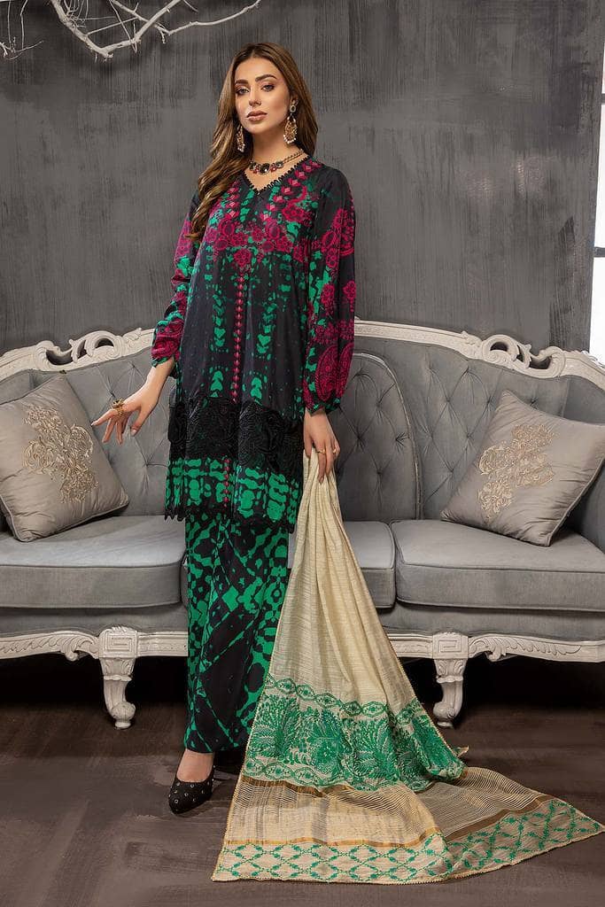 Charizma Silk Pakistani Suits Charizma Viscose Silk/CVS 10