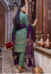 img_charizma_signature_leather_jacquard_woolen_shawl_awwal_boutique