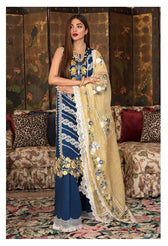 Restocked/Crimson Lawn by Saira Shakira/PLEATED PERFECTION - SAPPHIRE
