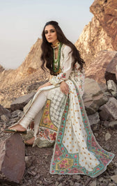 Crimson Winter by Saira Shakira/MAST MUSAFIR - OPAL - AWWALBOUTIQUE