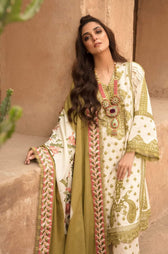 Restocked/Crimson Winter by Saira Shakira/MARORI SEPARATES - IVORY - AWWALBOUTIQUE