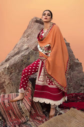 Restocked/Crimson Winter by Saira Shakira/MARORI SEPARATES - SCARLET - AWWALBOUTIQUE