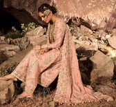 Restocked/Crimson Winter by Saira Shakira/SHEESHAY HAZARON - Rose - AWWALBOUTIQUE