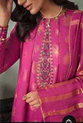 Cross stitch Eid Lawn/RANG-BEHR-3PC