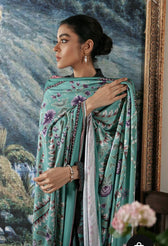 Cross Stitch Winter Edit 1/COAL DUST PRINTED LINEN