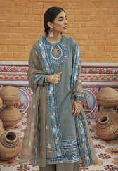 Cross Stitch Lawn Pakistani Suits Cross Stitch Rimjhim Eid Lawn/BARG-E FEROZ B