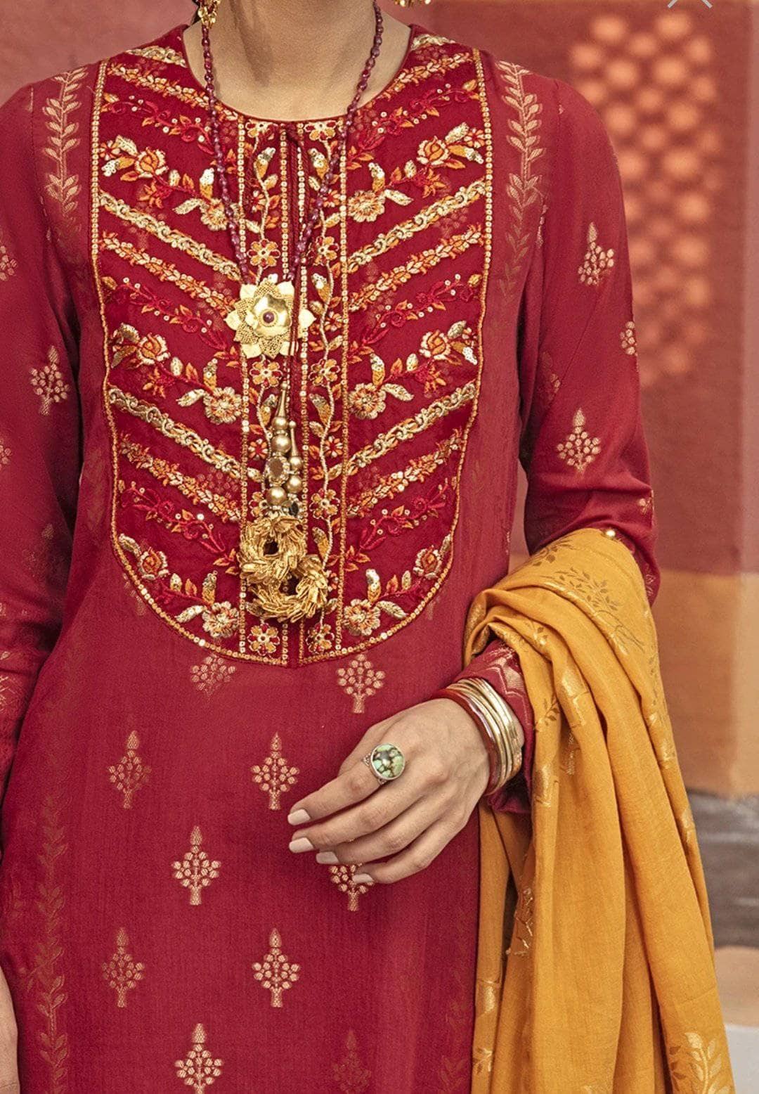 Cross Stitch Lawn Pakistani Suits Cross Stitch Rimjhim Eid Lawn/MAUJ-E DARYA A