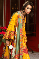 Élan Luxury Lawn Collection EL-06 A (CARICIA)