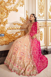 Emaan Adeel Belle Robe Chiffon/BR-04 BERRY SORBET - AWWALBOUTIQUE