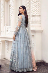 Emaan Adeel Belle Robe Chiffon/BR-10 ICE QUEEN - AWWALBOUTIQUE