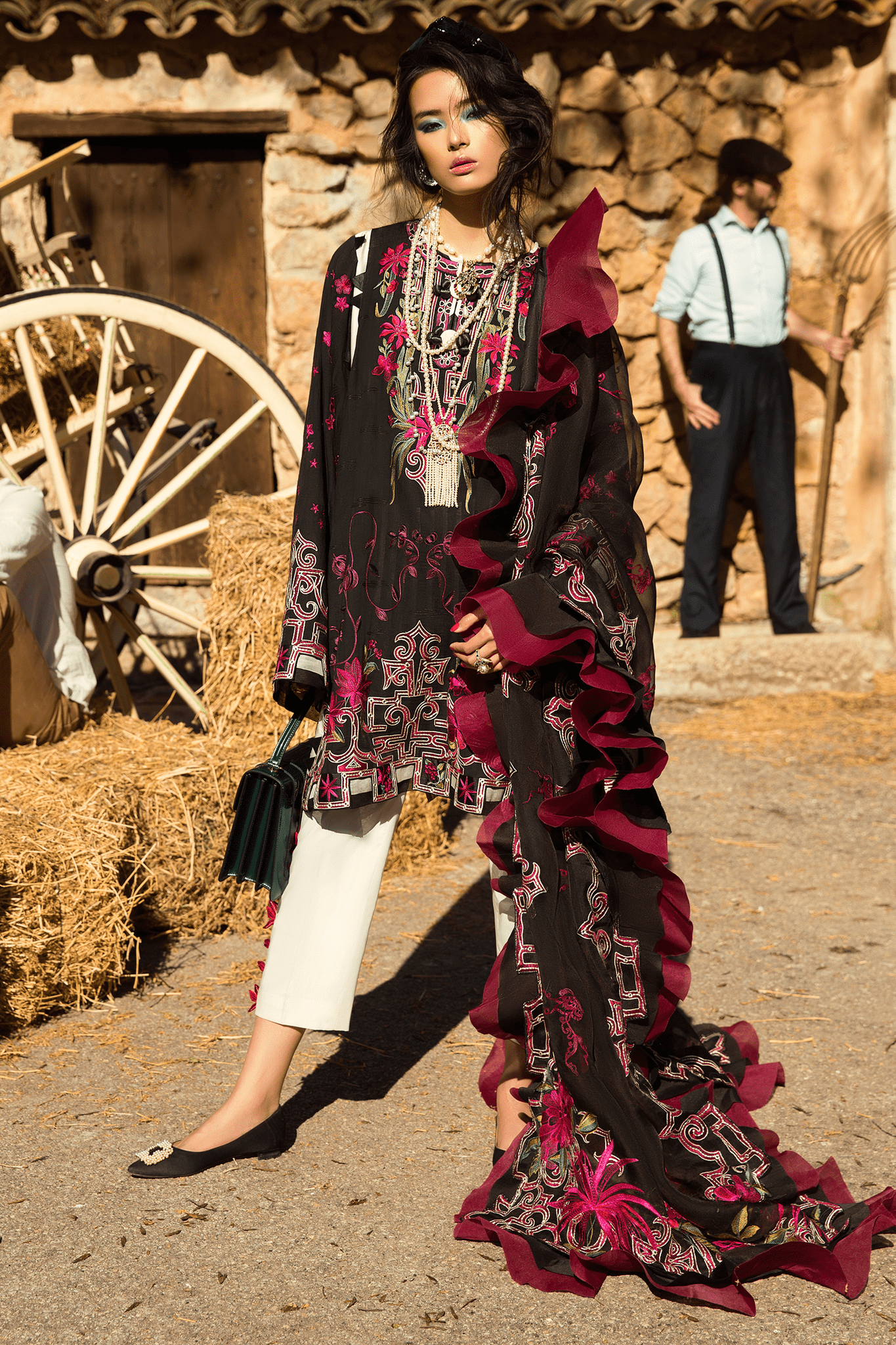 Élan Luxury Lawn Collection EL-14 A (DIÁFANO)