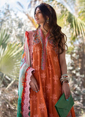Restocked/Farah Talib Aziz Lawn 22/Bali Rust/FTA 14