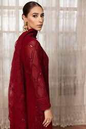 Farasha Exclusive Chiffon/Cerise