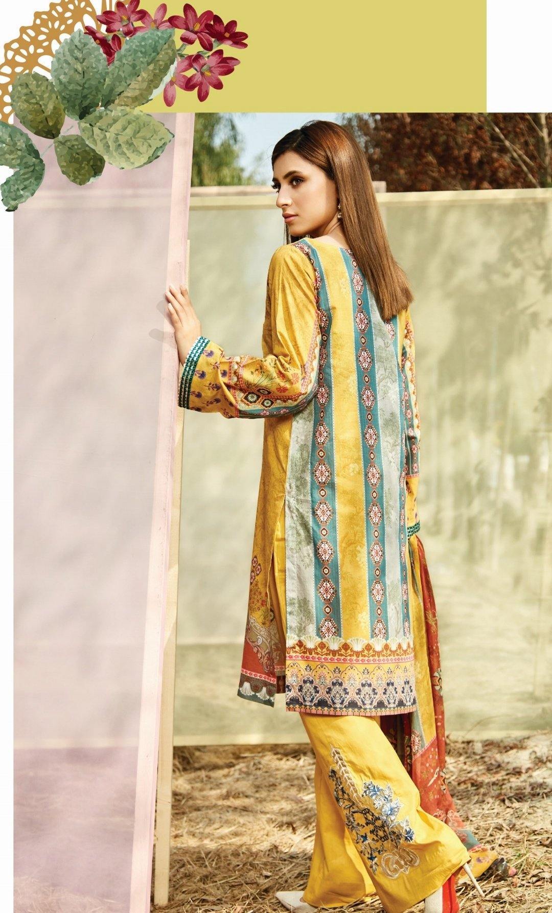 Florent Lawn by Naqsh/D 06 - AWWALBOUTIQUE