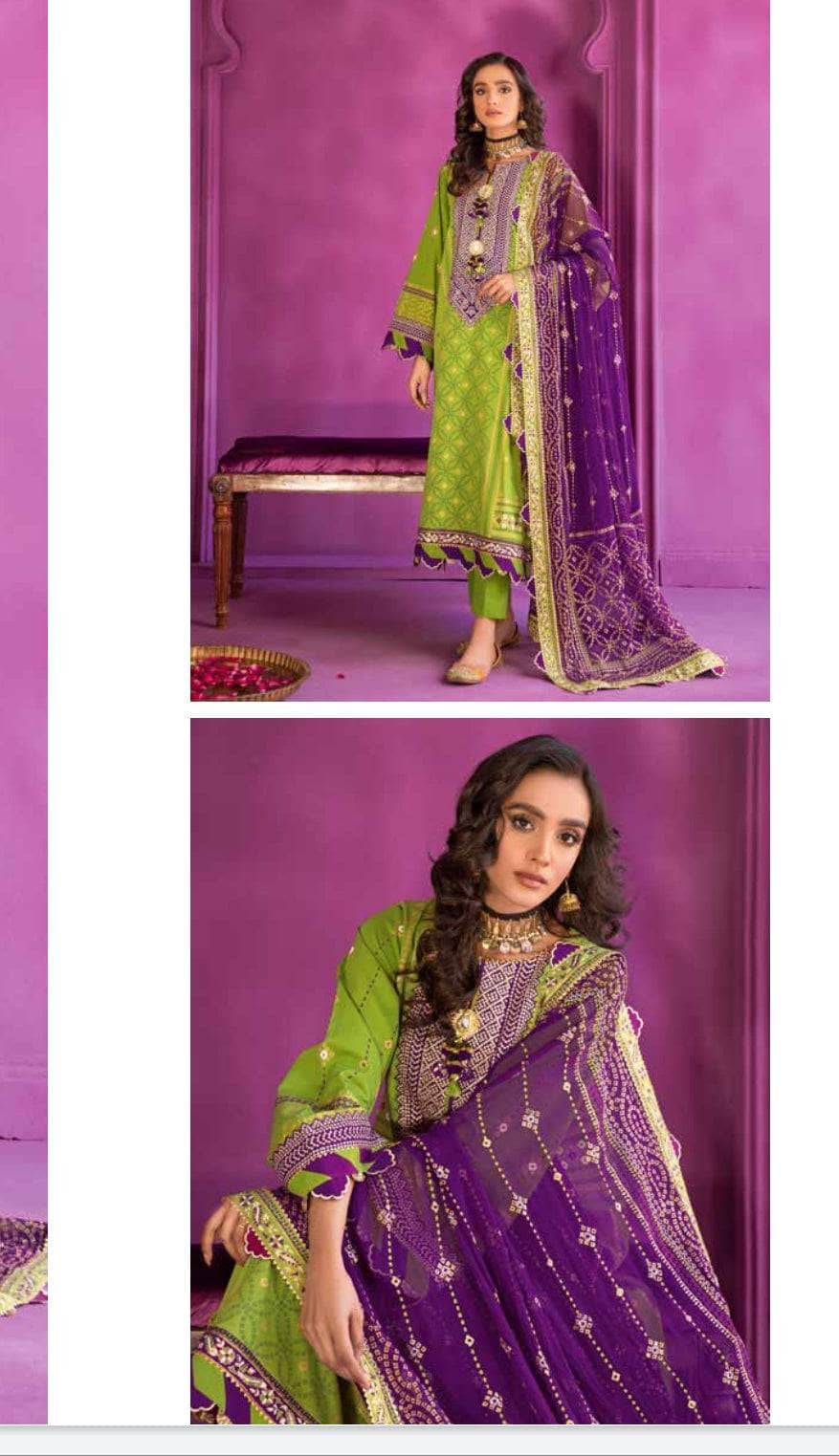 Gul Ahmed Chunari Lawn 23/BM32011/Embroidered