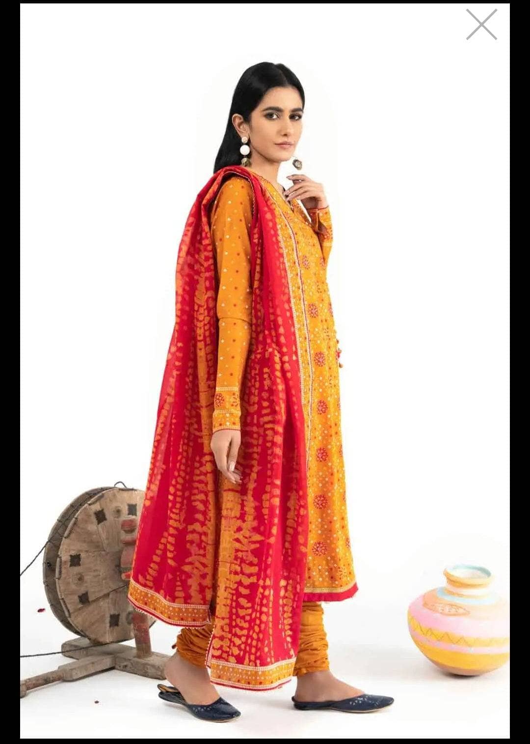 Gul Ahmed Chunari Lawn 22