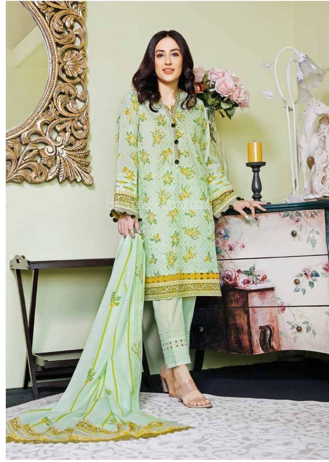 Gul Ahmed Mother's Collection/CL 22023