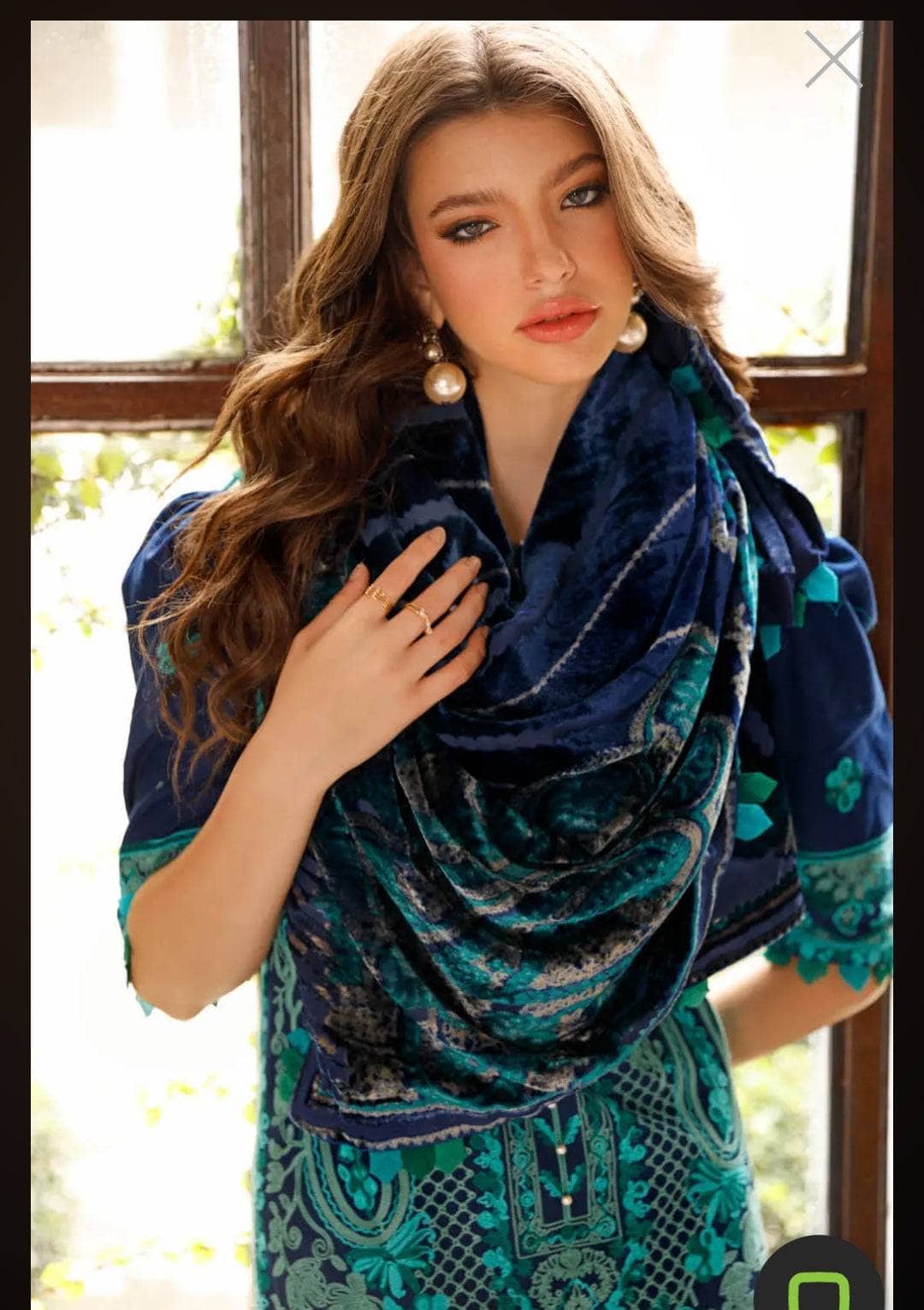 Gul Ahmed Gul Ahmed Winter 2022/WV 22005/Velvet Karandi