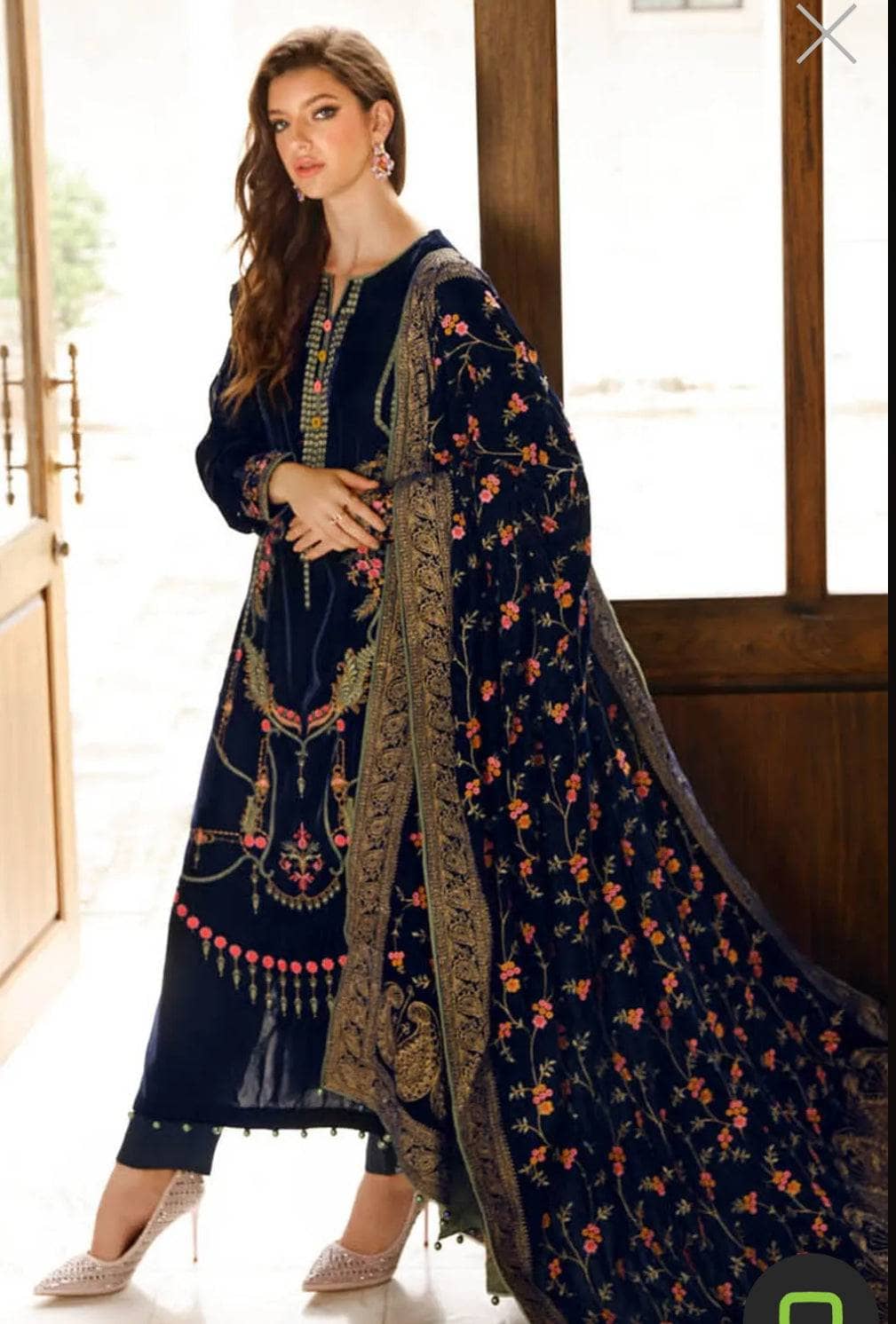 Gul Ahmed Gul Ahmed Winter 2022/WV 22006/Velvet